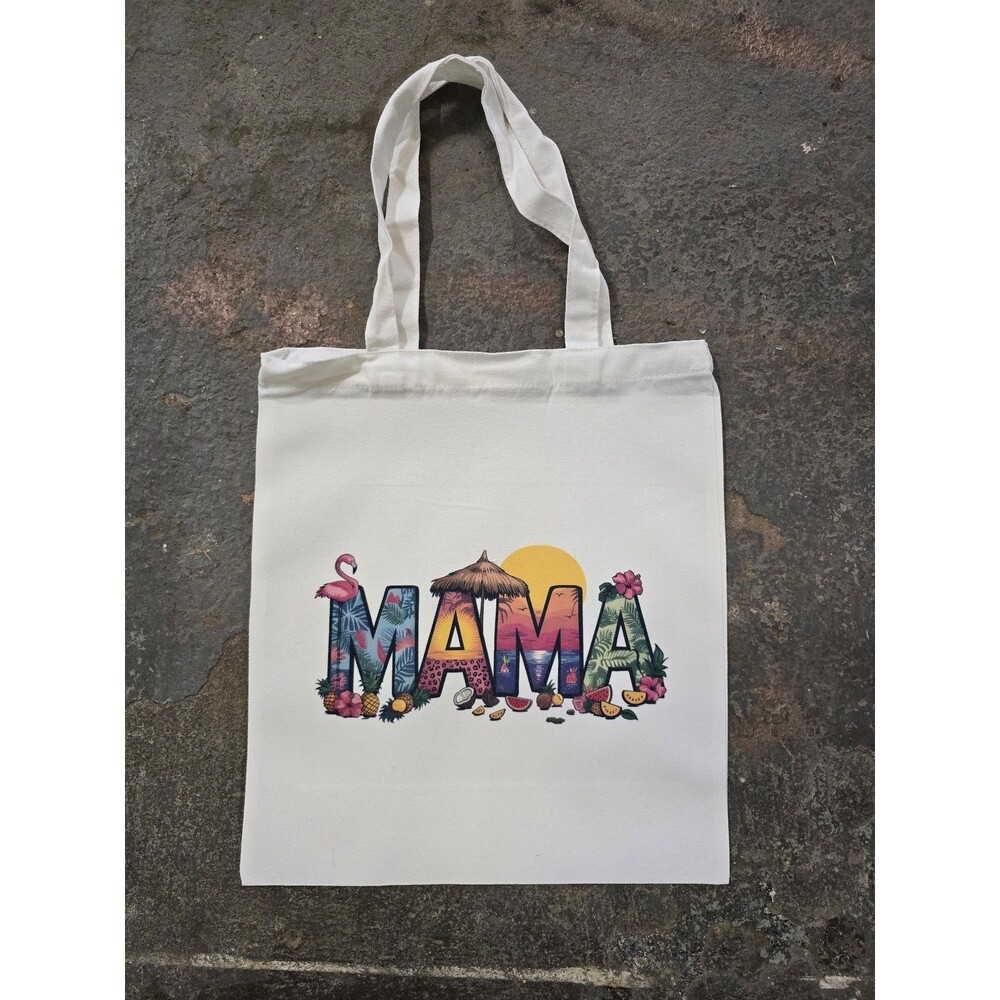 Tote BagBeach MAMA Tote Bag Canvas